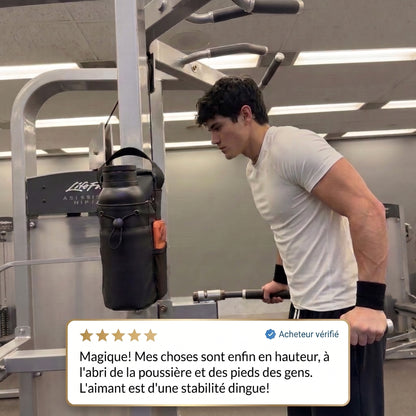 Sacoche de sport magnétique