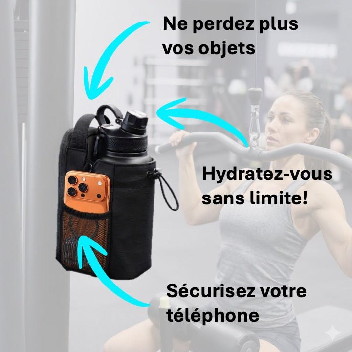Sacoche de sport magnétique