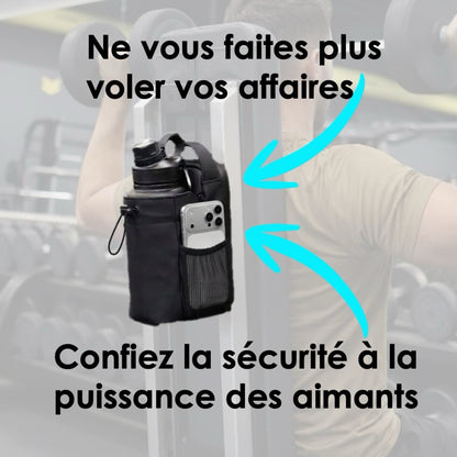 Sacoche de sport magnétique