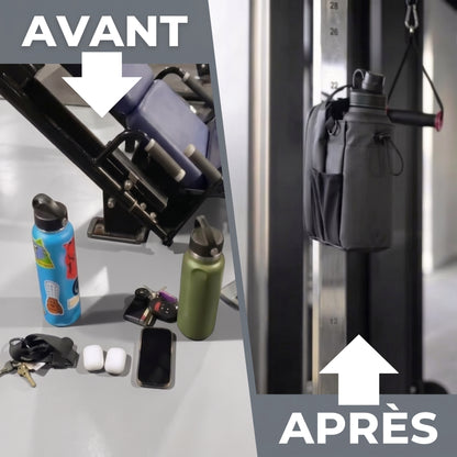 Sacoche de sport magnétique